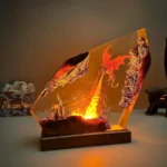 Handmade Lava Dragon Resin Lamp (7)